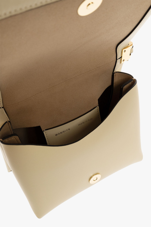 SchaferandweinerShops Germany - Cream 'Uma Box' shoulder bag
